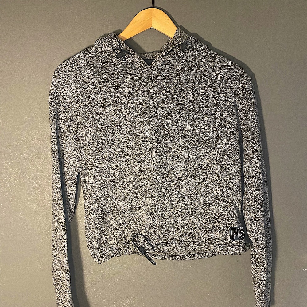 PINK Cropped Sweatshirt